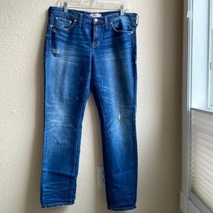 Madewell Slim Boyfriend Distressed jeans Size 30